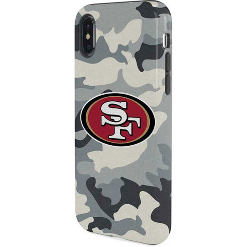 NFL San Francisco 49ers Camo iPhone X Pro Case