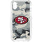 NFL San Francisco 49ers Camo iPhone XS Clear Case