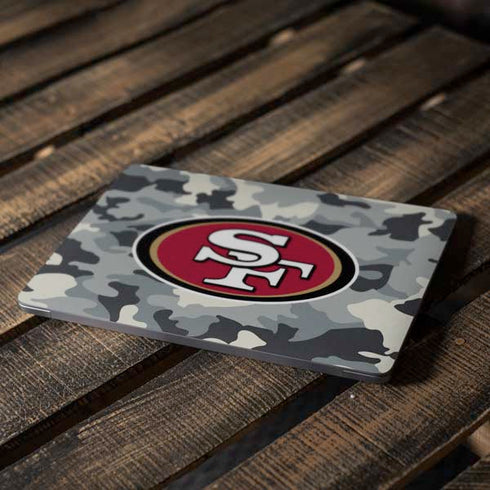 NFL San Francisco 49ers Camo Apple MacBook Air Skin