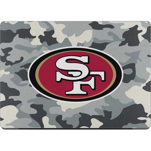 NFL San Francisco 49ers Camo Apple MacBook Pro 14-inch Skin