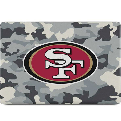 NFL San Francisco 49ers Camo MacBook Skins