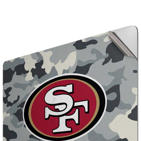 NFL San Francisco 49ers Camo Apple MacBook Pro 16-inch Skin