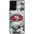 NFL San Francisco 49ers Camo Moto G Power 5G (2024) Clear Case