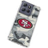 NFL San Francisco 49ers Camo Moto G Stylus 5G (2025) Clear Case