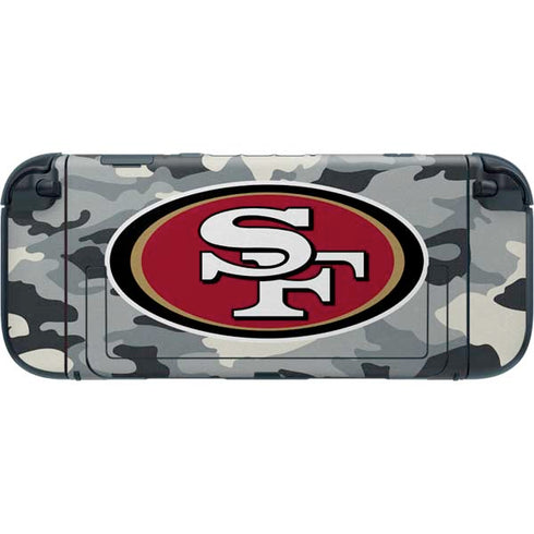 NFL San Francisco 49ers Camo Nintendo Switch 2 (2025) with Joy-Con Skin