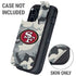 NFL San Francisco 49ers Camo Otterbox Defender iPhone Skin