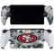 NFL San Francisco 49ers Camo PlayStation Portal Remote Player Skin