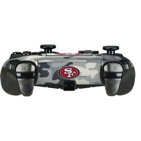 NFL San Francisco 49ers Camo PlayStation Scuf Vantage 2 Controller Skin
