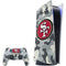 NFL San Francisco 49ers Camo PlayStation PS5 Skins