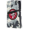 NFL San Francisco 49ers Camo PS5 Pro Disk Console Skin