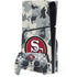 NFL San Francisco 49ers Camo PlayStation PS5 Skins