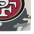 NFL San Francisco 49ers Camo PS5 Slim Digital Edition Console Skin
