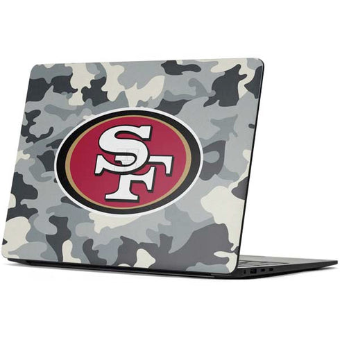 NFL San Francisco 49ers Camo Surface Laptop 7 15in Skin