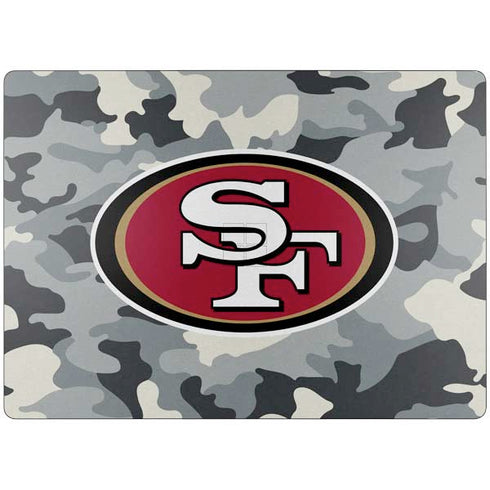 NFL San Francisco 49ers Camo Surface Laptop 7 15in Skin
