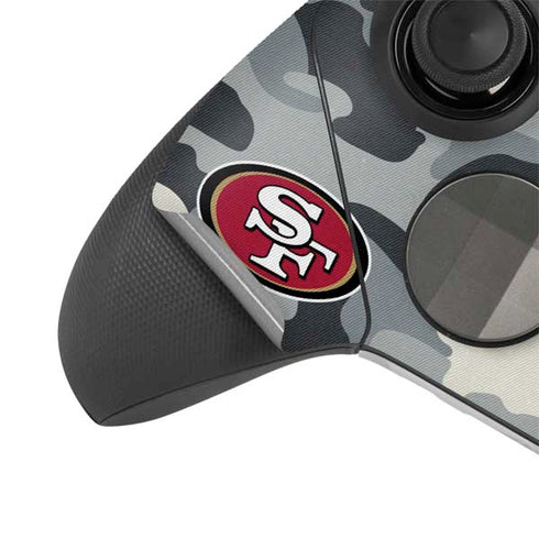 NFL San Francisco 49ers Camo Xbox Elite Wireless Controller Series 2 Skin
