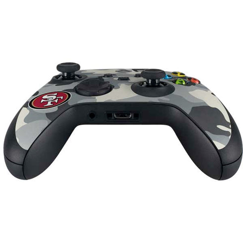 NFL San Francisco 49ers Camo Xbox Series X Controller Skin