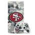 NFL San Francisco 49ers Camo Xbox Series X Skins