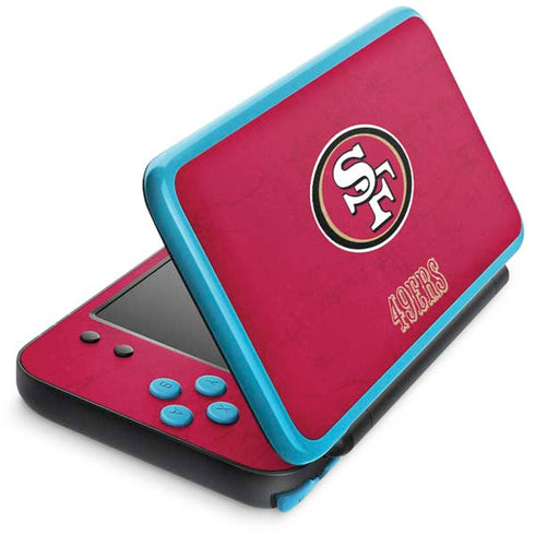 NFL San Francisco 49ers Distressed Nintendo Skins