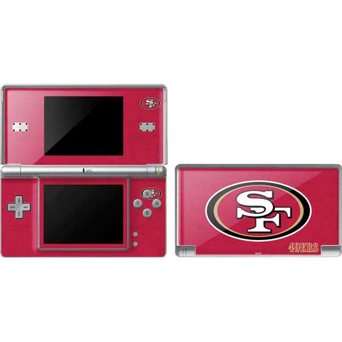 NFL San Francisco 49ers Distressed Nintendo Skins