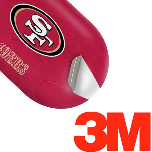 NFL San Francisco 49ers Distressed Galaxy Buds Plus Skin