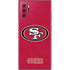 NFL San Francisco 49ers Distressed Galaxy Note 10 Plus Skin