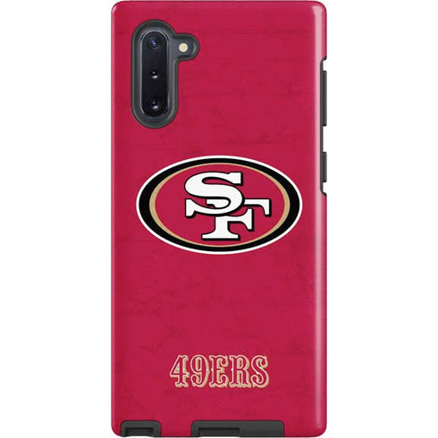 NFL San Francisco 49ers Distressed Galaxy Cases