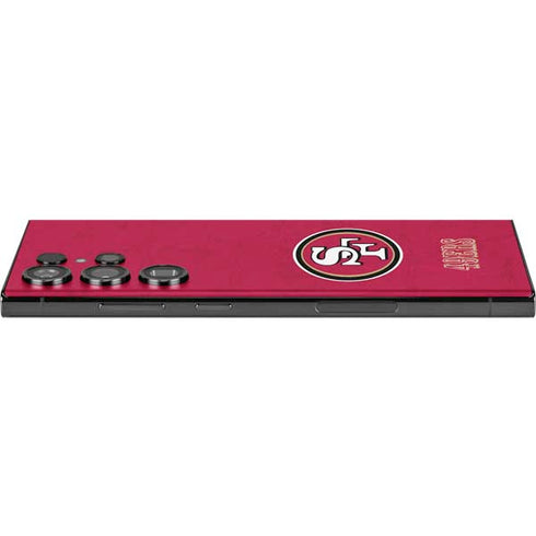 NFL San Francisco 49ers Distressed Galaxy Skins