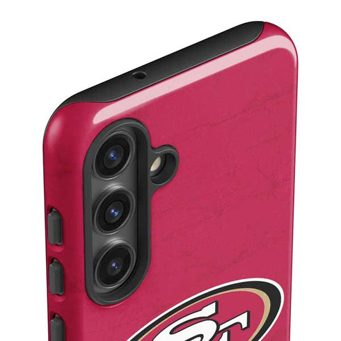 NFL San Francisco 49ers Distressed Galaxy S25 Impact Case