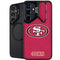 NFL San Francisco 49ers Distressed Galaxy S24 Kickstand Case