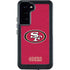 NFL San Francisco 49ers Distressed Galaxy S24 Plus Waterproof Case