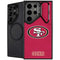 NFL San Francisco 49ers Distressed Galaxy S24 Ultra Kickstand Case