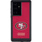 NFL San Francisco 49ers Distressed Galaxy S24 Ultra Waterproof Case