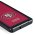 NFL San Francisco 49ers Distressed Galaxy S24 Ultra Waterproof Case