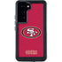 NFL San Francisco 49ers Distressed Galaxy S24 Waterproof Case