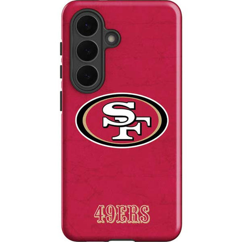 NFL San Francisco 49ers Distressed Galaxy S26 Impact Case