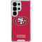 NFL San Francisco 49ers Distressed Galaxy S26 Ultra Clear Case