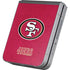 NFL San Francisco 49ers Distressed Galaxy Z Flip6 Skin