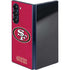 NFL San Francisco 49ers Distressed Galaxy Z Fold6 Skin
