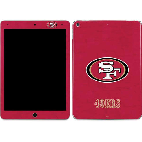 NFL San Francisco 49ers Distressed iPad Skins