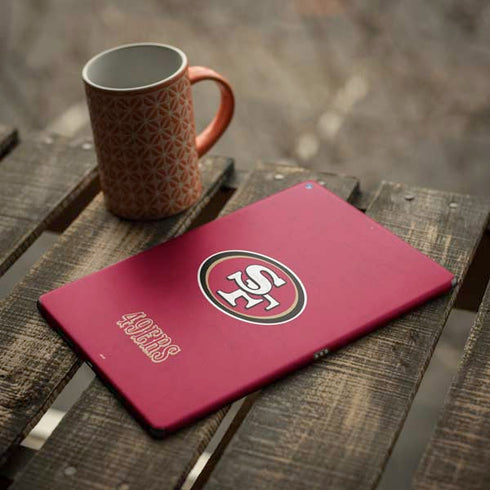 NFL San Francisco 49ers Distressed iPad Skins