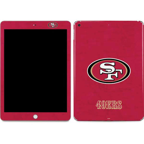NFL San Francisco 49ers Distressed Apple iPad Skin