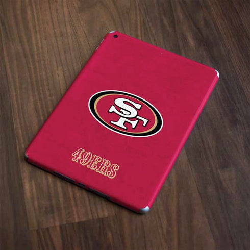 NFL San Francisco 49ers Distressed Apple iPad Skin