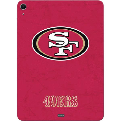 NFL San Francisco 49ers Distressed Apple iPad Air Skin