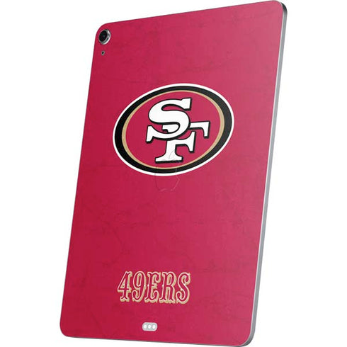 NFL San Francisco 49ers Distressed Apple iPad Air Skin