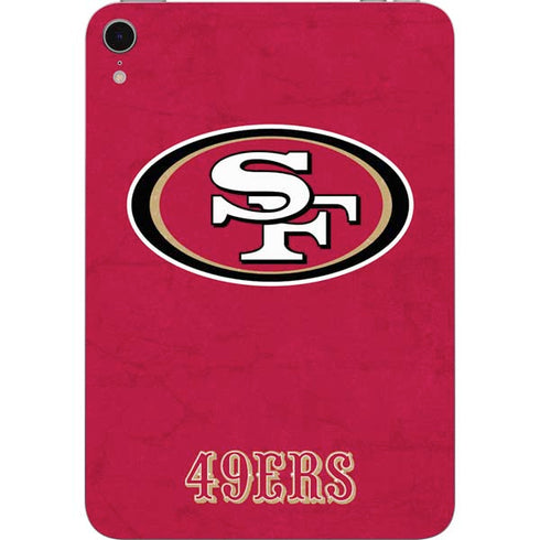 NFL San Francisco 49ers Distressed Apple iPad Mini Skin