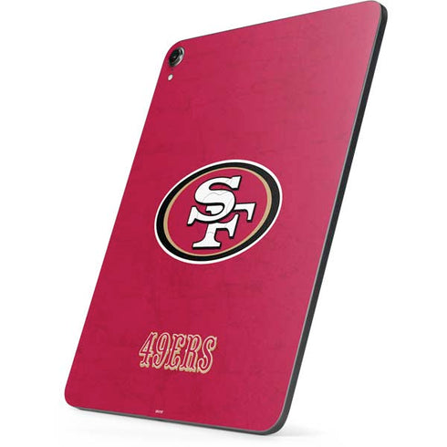 NFL San Francisco 49ers Distressed Apple iPad Pro Skin