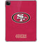 NFL San Francisco 49ers Distressed iPad Pro 11in (2024) Clear Case
