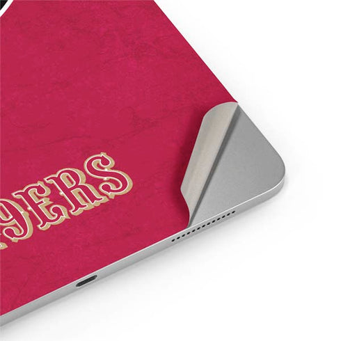 NFL San Francisco 49ers Distressed iPad Pro 13in M4 (2024) Skin