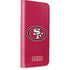 NFL San Francisco 49ers Distressed iPhone 15 Folio Case