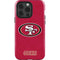 NFL San Francisco 49ers Distressed iPhone 15 Pro Impact Case